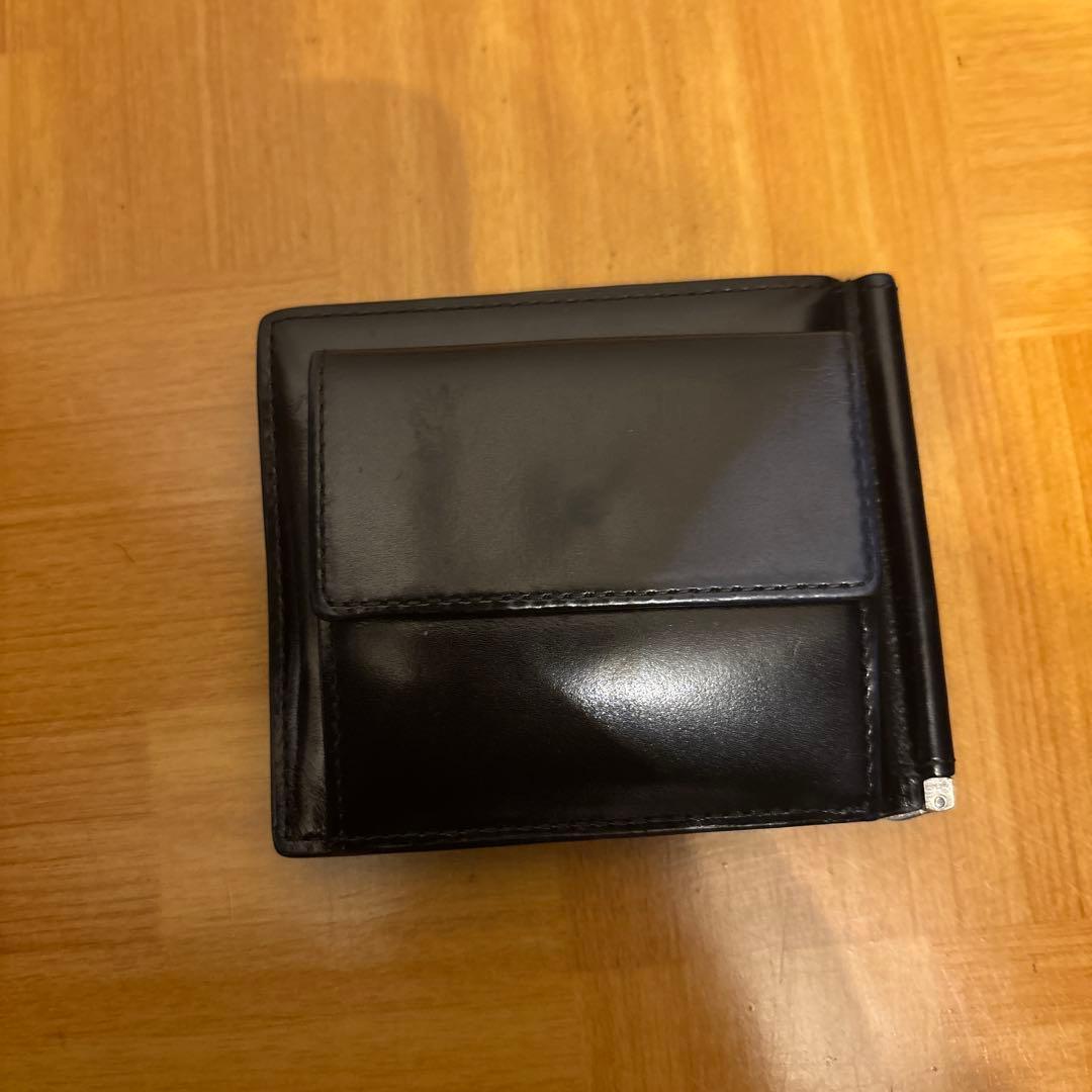 Vivienne Westwood 二つ折り財布 マネークリップ黒　小銭入れ付き
