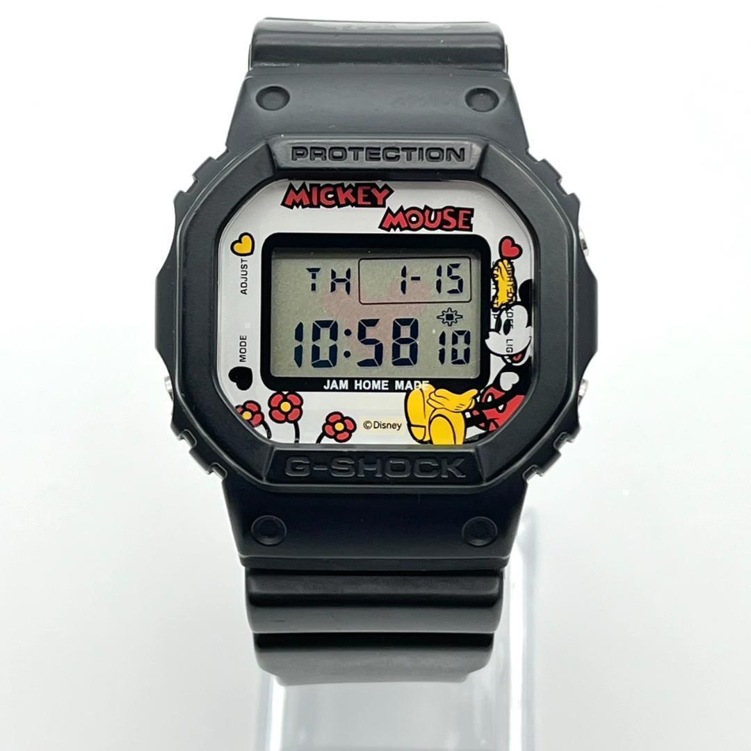ジャムホームメイド カシオ G-SHOCK ミッキー 新品電池交換済