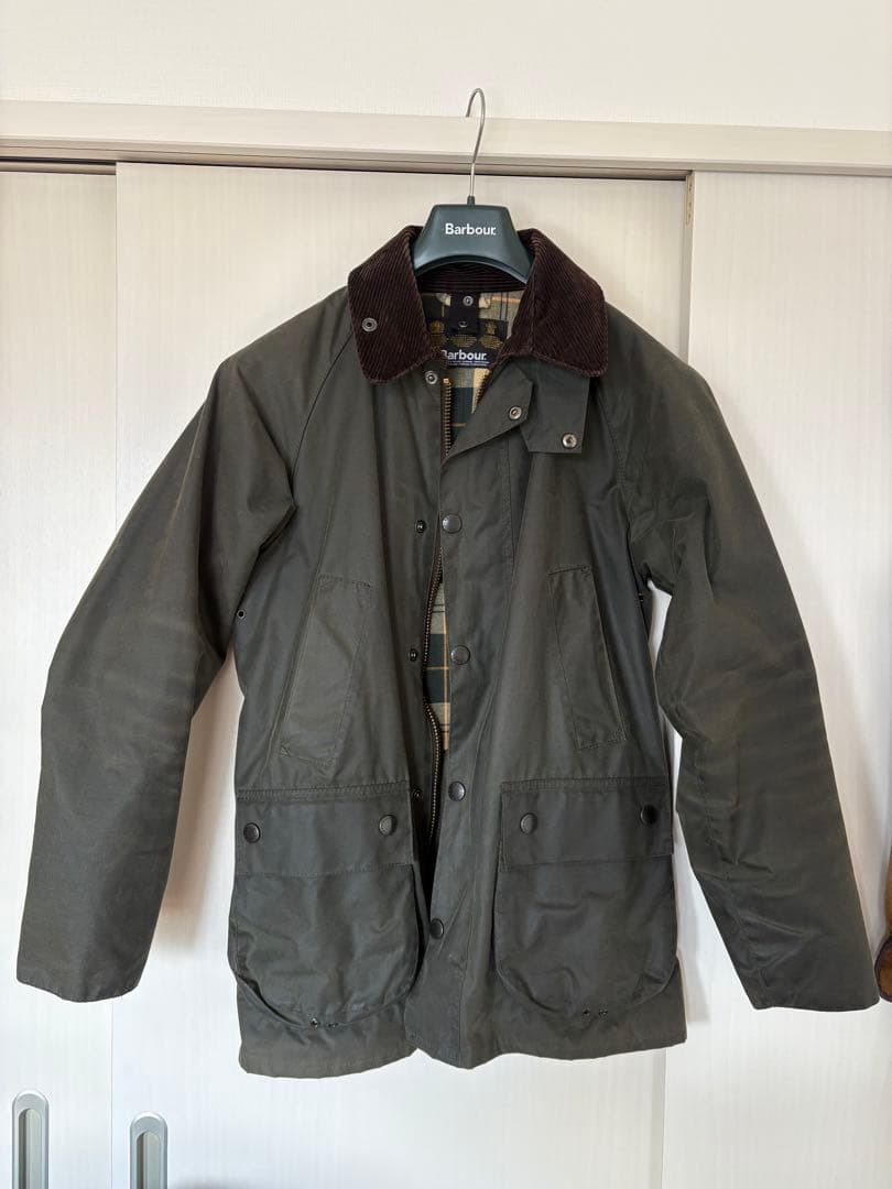 Barbour SL ビデイルオリーブグリーンジャケット 36インナー36セット