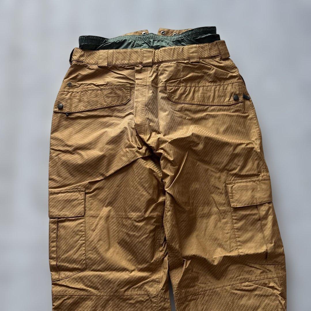 コロンビア【セットアップ】スノーボードウェアL オムニテック　カモフラ　ベージュ