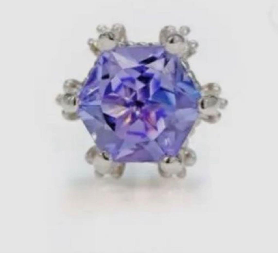 bizoux イルネージュ タンザナイト ピアス