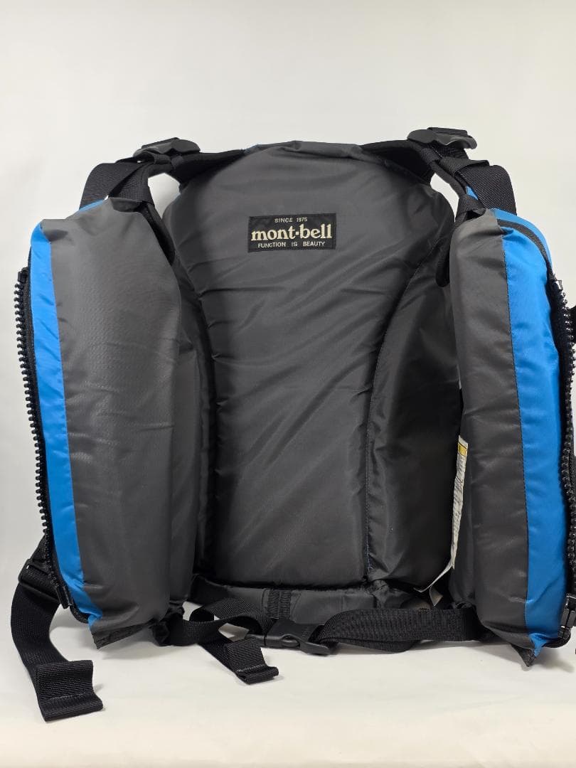 モンベル mont-bell フリーダム ライフジャケット 青