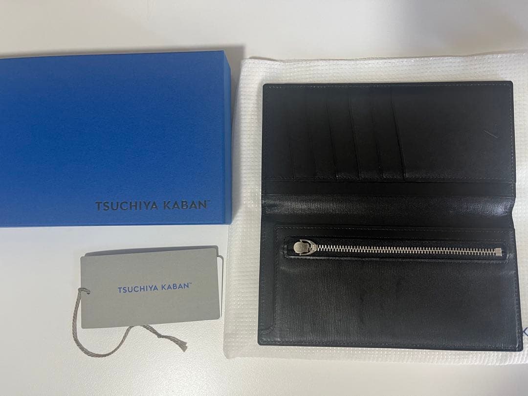 TSUCHIYA KABAN コンパクトロングウォレット (コードバン)