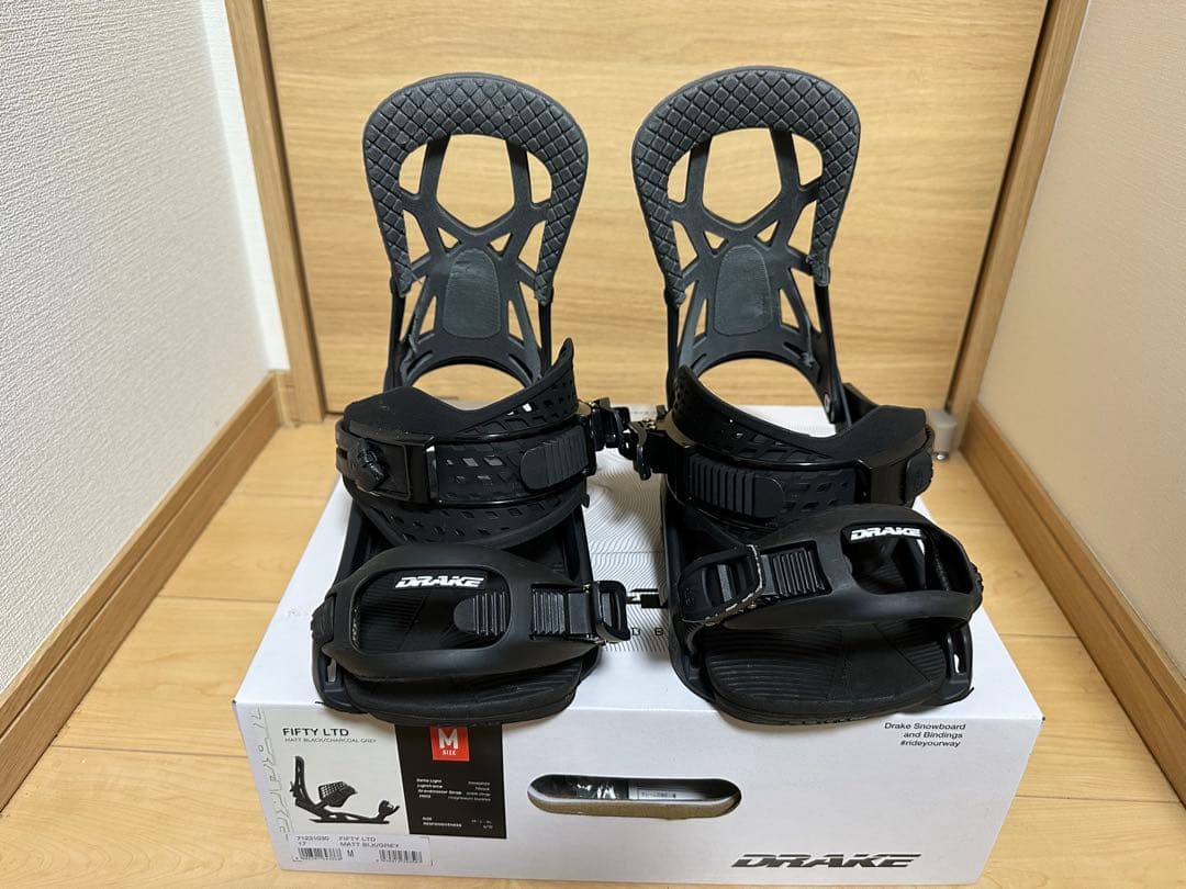 【越博着用モデル】DRAKE Fifty LTD Mサイズ ブラック