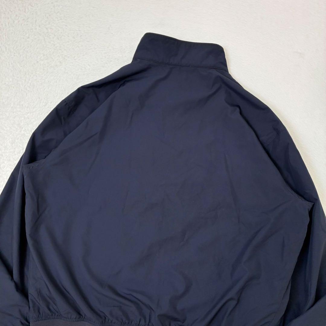 ポロラルフローレン　ナイロンジャケット　ブルゾン　ポニー刺繍　ネイビー　Lサイズ