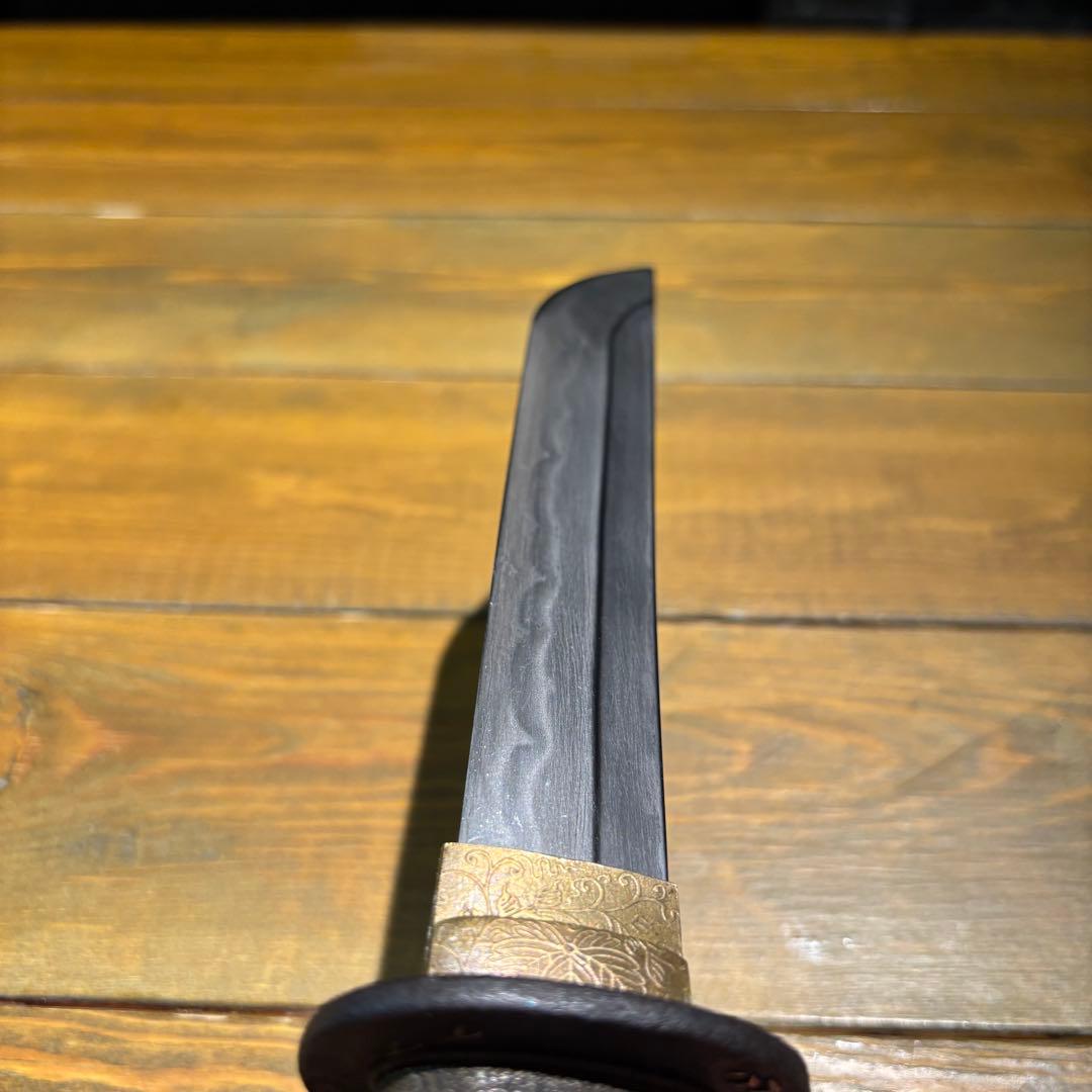 日本刀残欠クラフトナイフNo.60 最上大業物 奥州国山城大掾藤原国包 拵