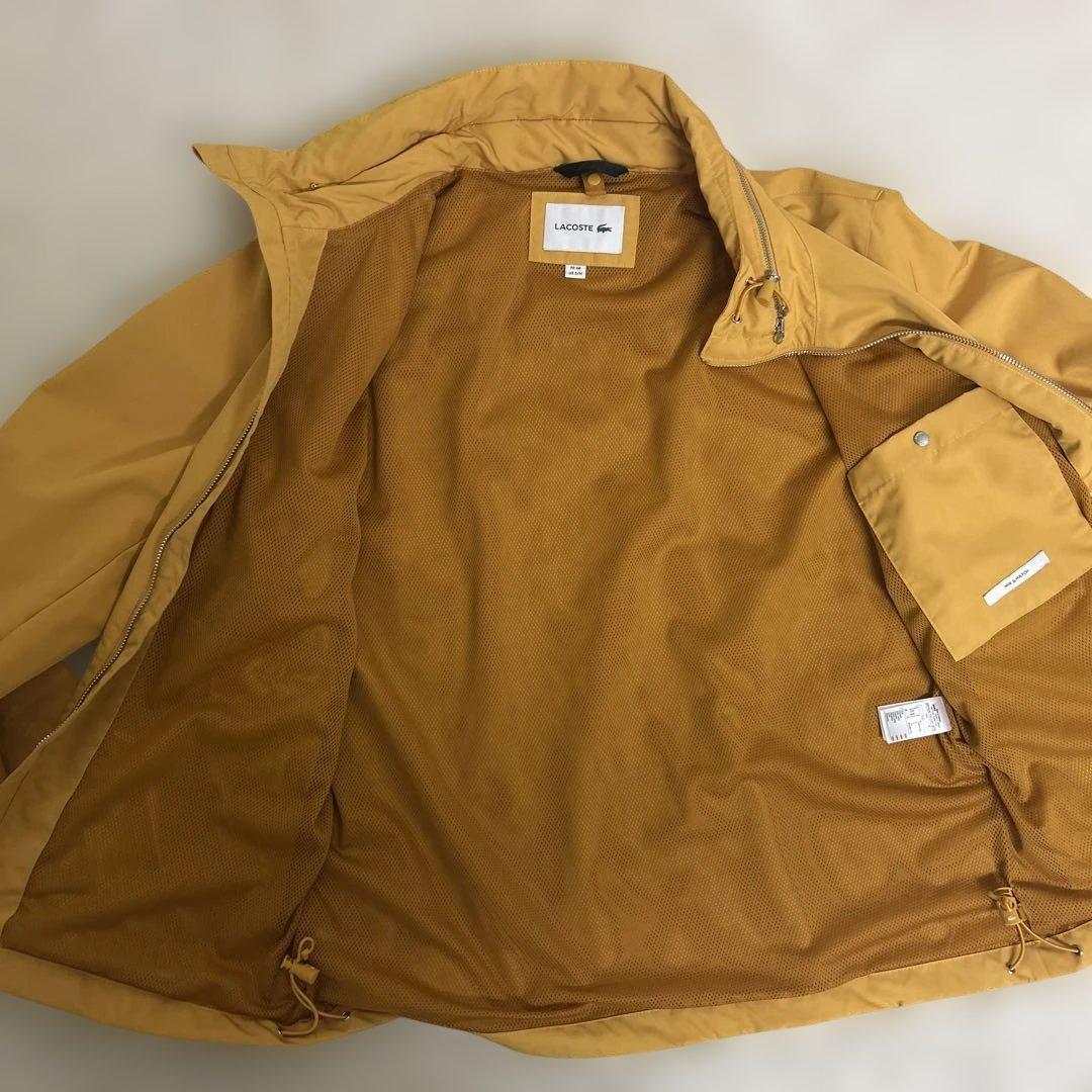 【未使用タグ付き】ラコステ　フード内蔵　スタンドカラー　ジップアップジャケット