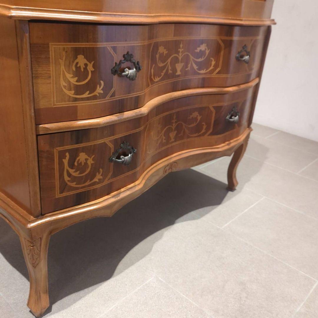 新春還元セール◇ITALYTarocco社製　象嵌ライティングビューロ