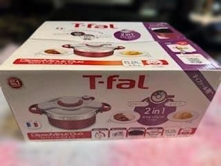 【新品未開封】ティファール 圧力鍋 5.2L クリプソ ミニット デュオIH対応