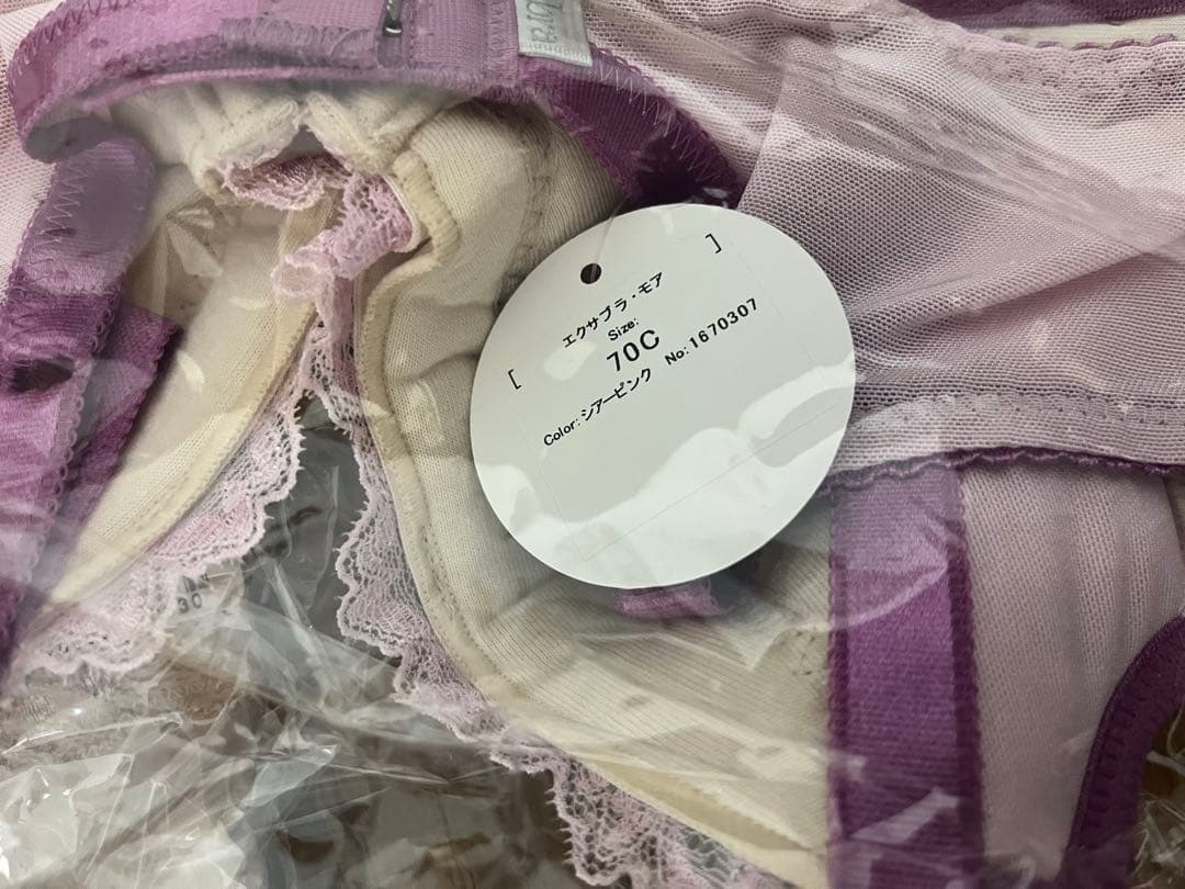 【エクサブラ・モア】補正下着★ブラジャー70CショーツMセット