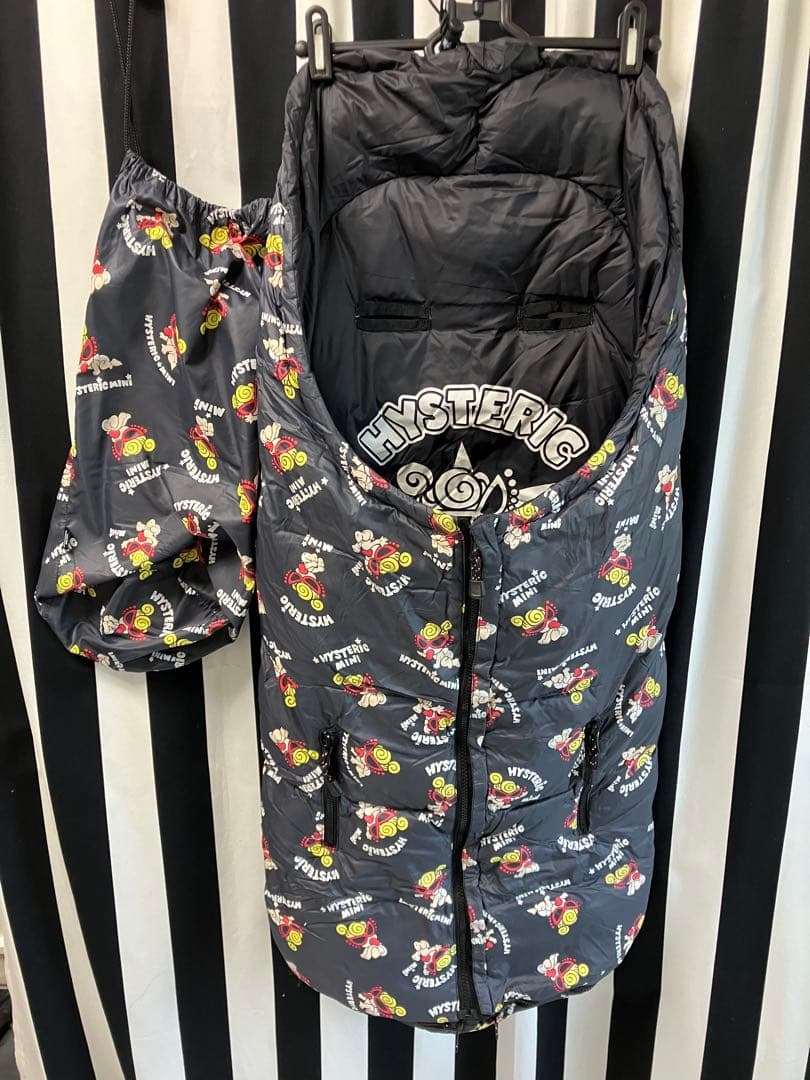 HYSTERIC MINI ヒスミニ★ベビーカー用リバーシブルダウン防寒★希少