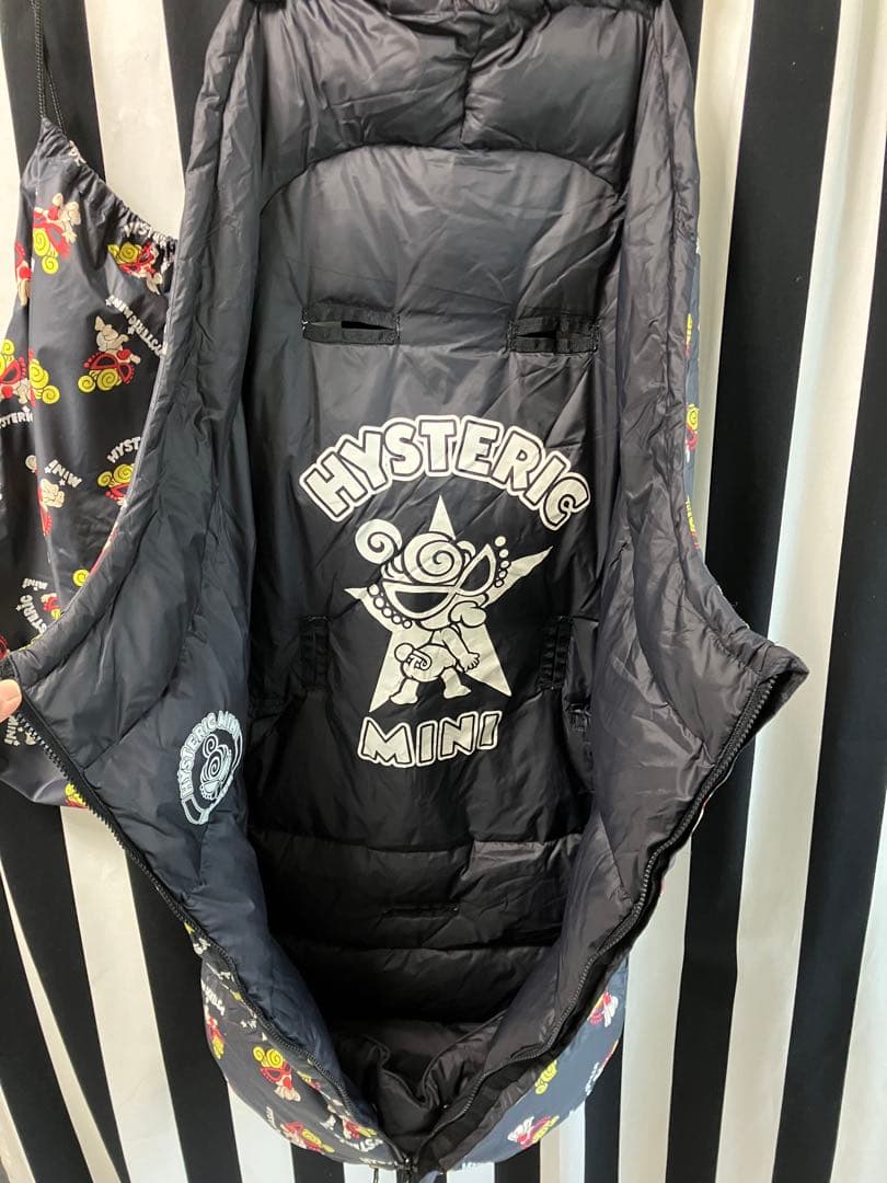 HYSTERIC MINI ヒスミニ★ベビーカー用リバーシブルダウン防寒★希少