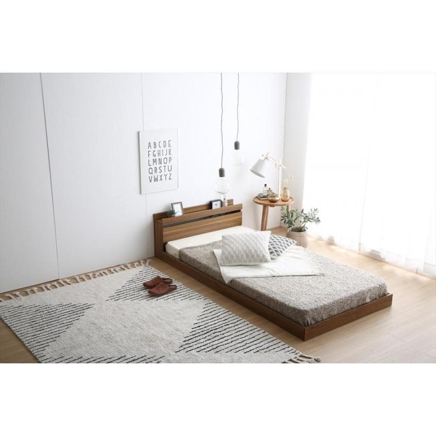 IN BD CRA　シングルベッド　フレームのみ　ホワイト