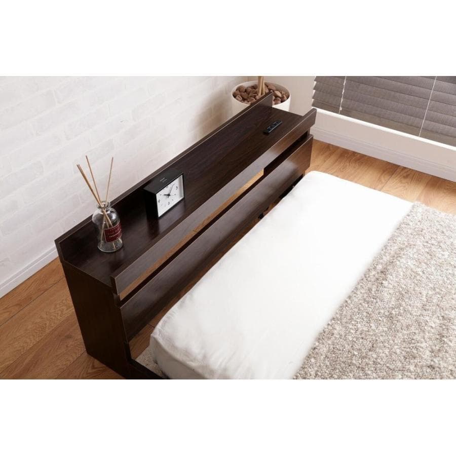 IN BD CRA　シングルベッド　フレームのみ　ホワイト