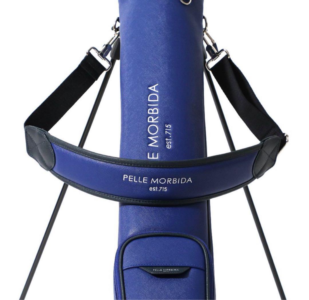 【新品定価3万】ペッレ モルビダ　キャディバッグ pmo-pg016　ブルー