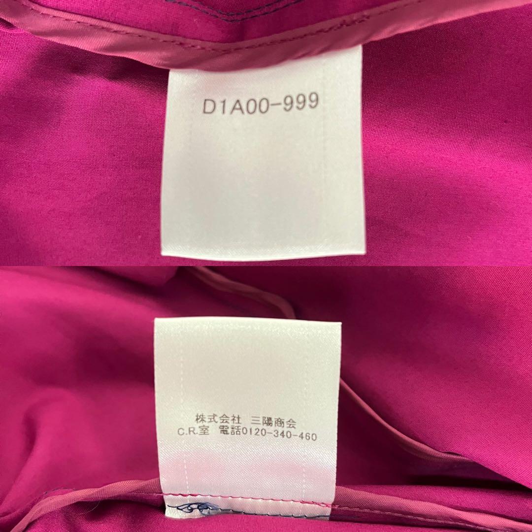 726 バーバリー ブラックレーベル トレンチコート ブルー M ベルト付