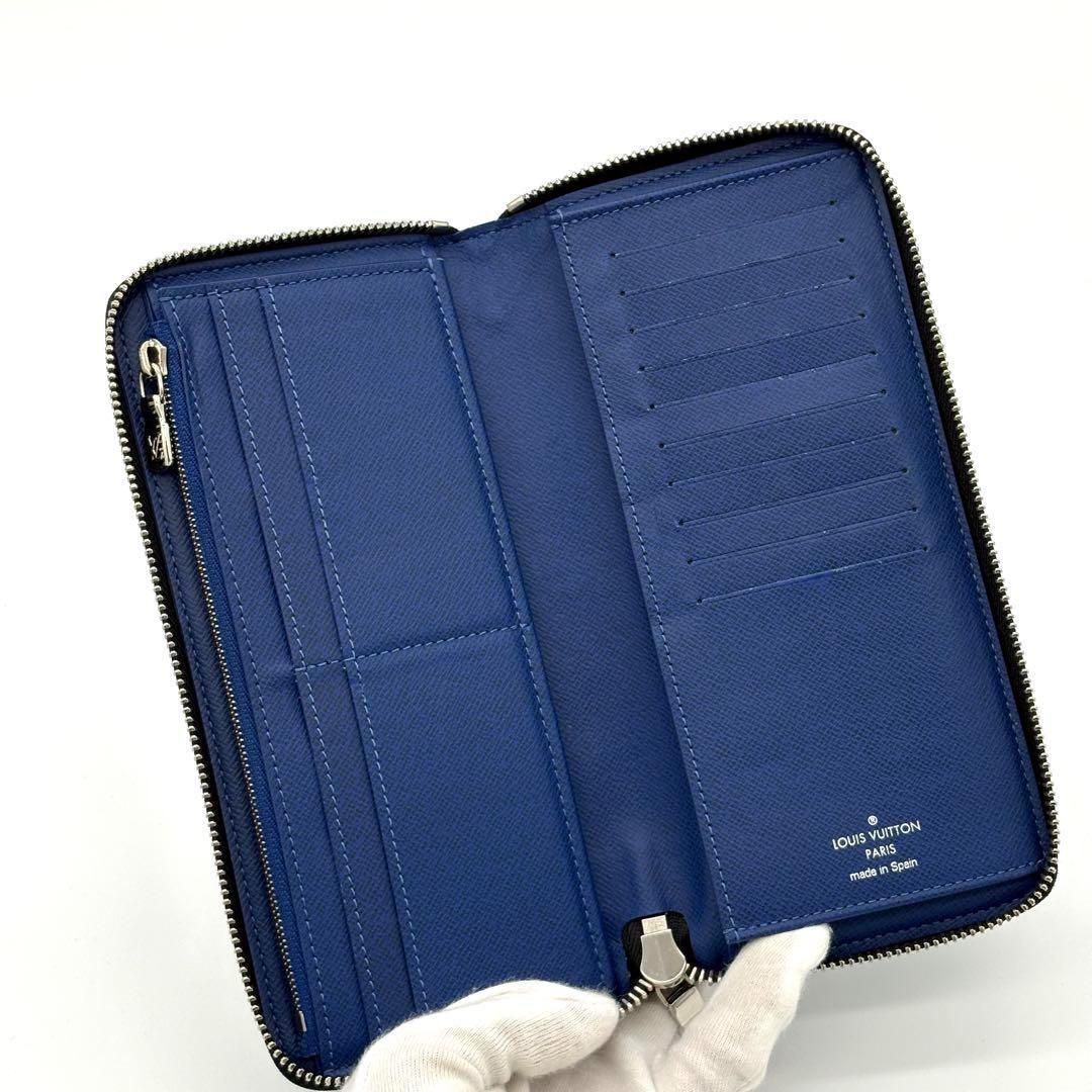 ルイヴィトン タイガラマ コバルト ジッピーウォレット ヴェルティカル 1850