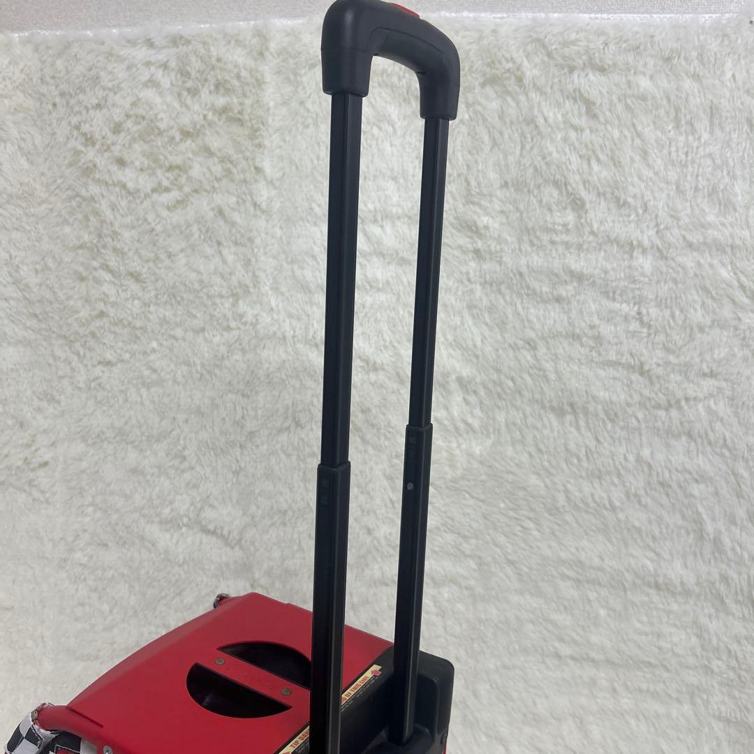 【良品】希少デザイン　ZUCA 座れるキャリーバッグ　ブロック調