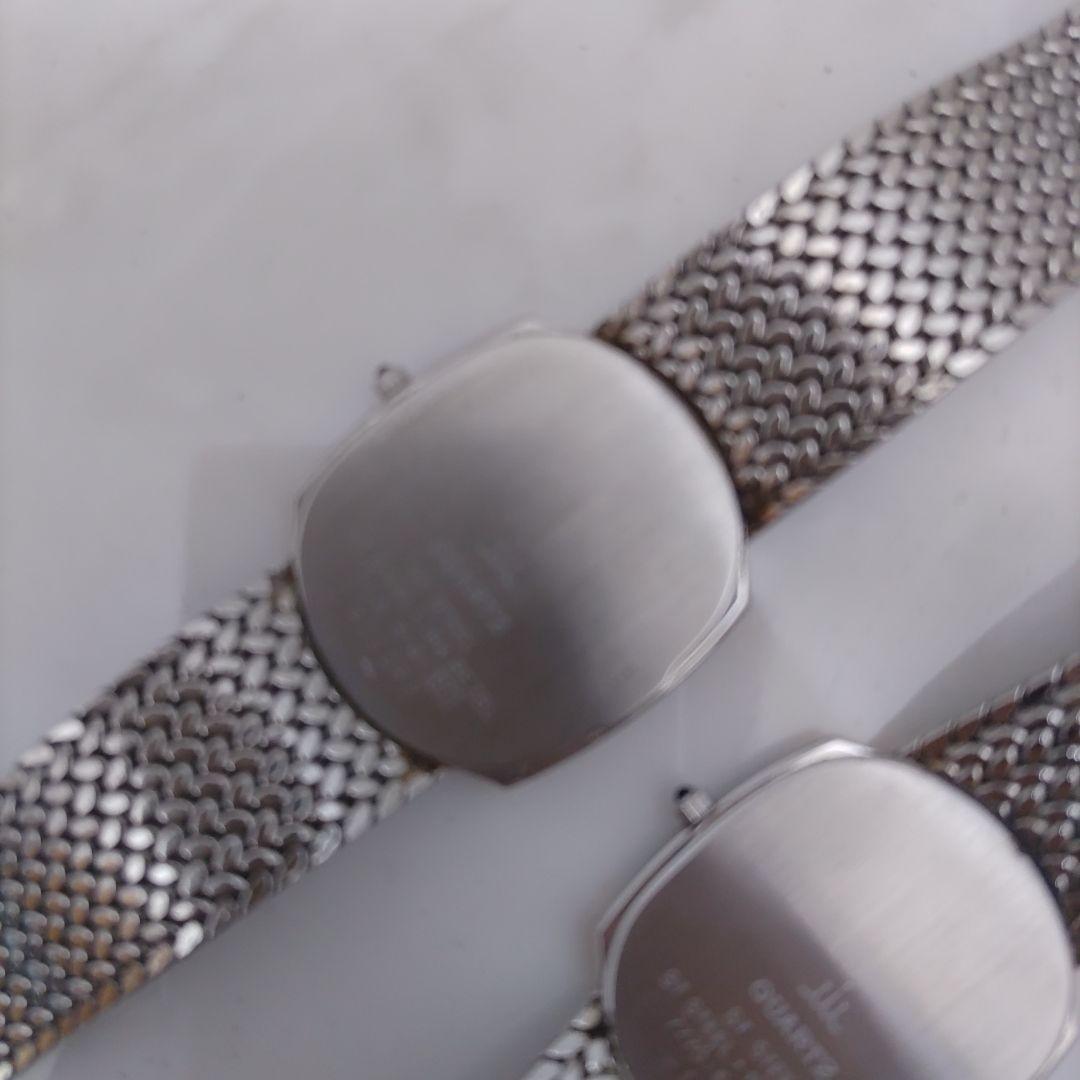 セイコー　クレドール　１８金無垢ベゼル　メンズ　２本セット