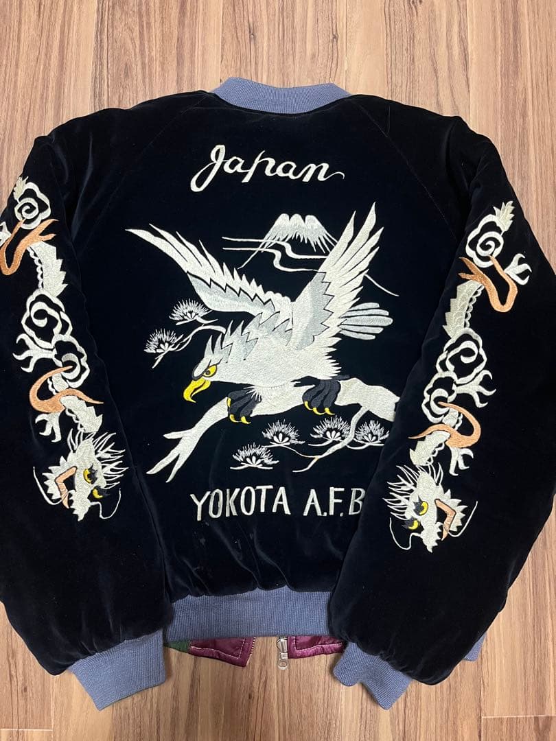 TAILOR 東洋 テーラー東洋　 M品番　別珍　スカジャン　鷹　龍