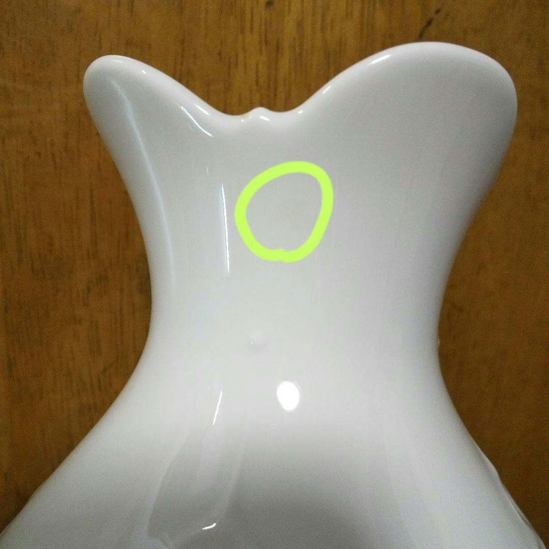 マイセン ホワイトレリーフ フラワーベース 花瓶