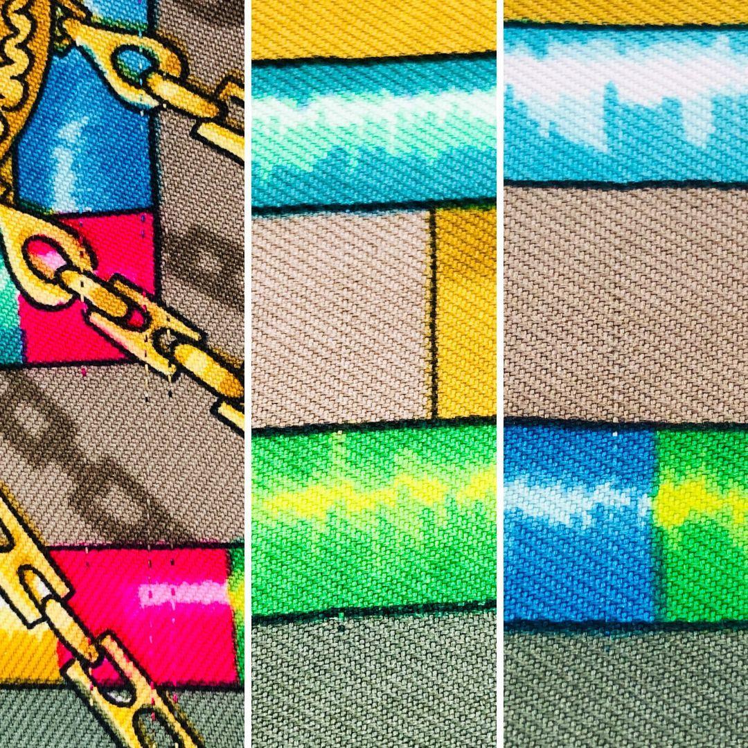 HERMES エルメス カレ90 Petite main スカーフ タグあり