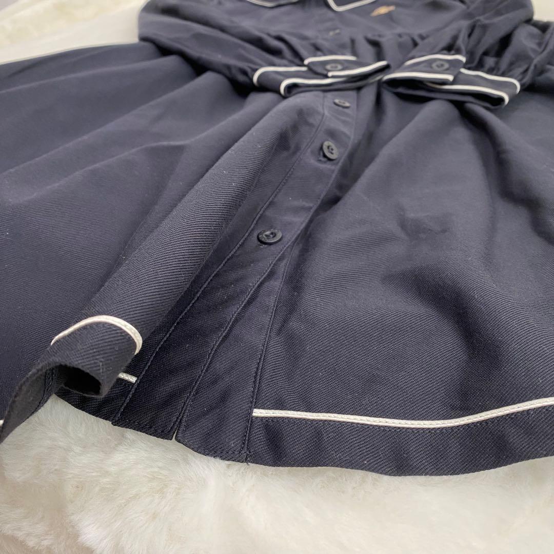 TOCCA 160ネイビー　ワンピース　ドレス　トッカ