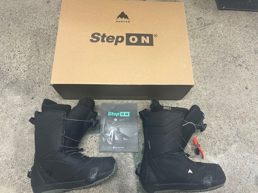 Burton Step On スノーボードブーツ 27.5、バインディングセット