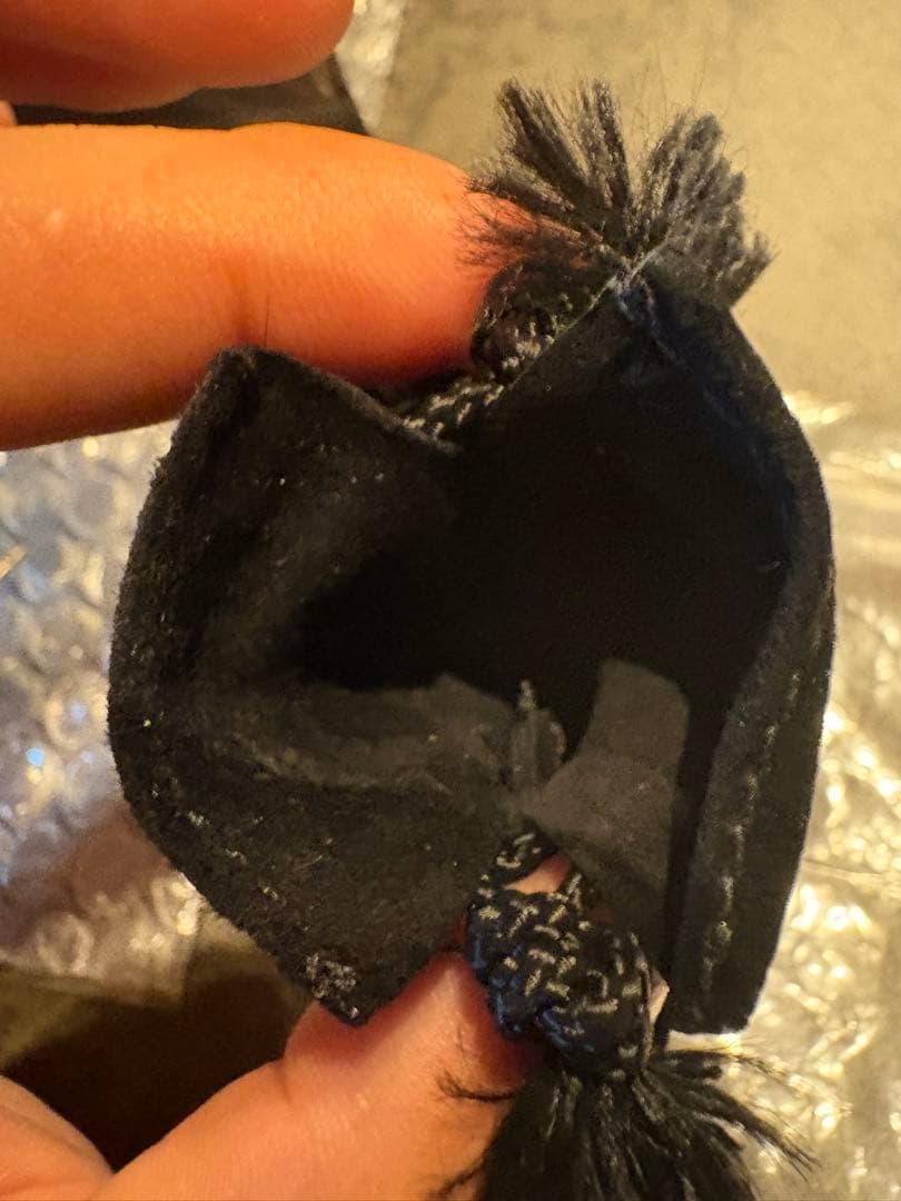 クロムハーツ　タイニーCHクロスフープピアス（片耳用）