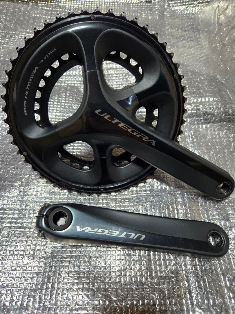 極美品 FC-6800 アルテグラ コンパクト 11s 50/34T 170