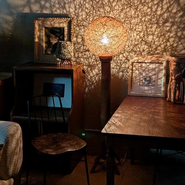 バンブーフロアライト