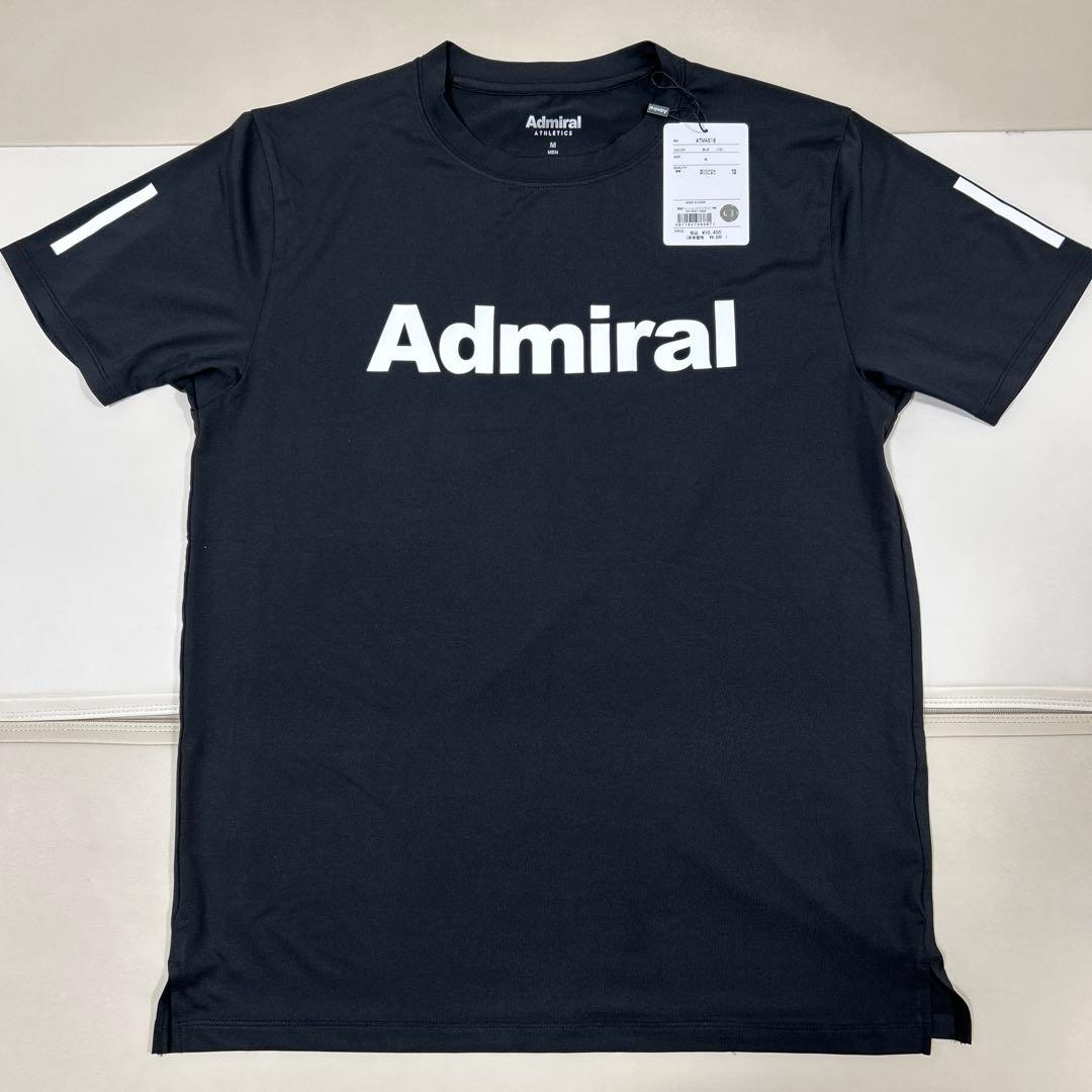 ゆうAdmiral ブラック ホワイトTシャツ