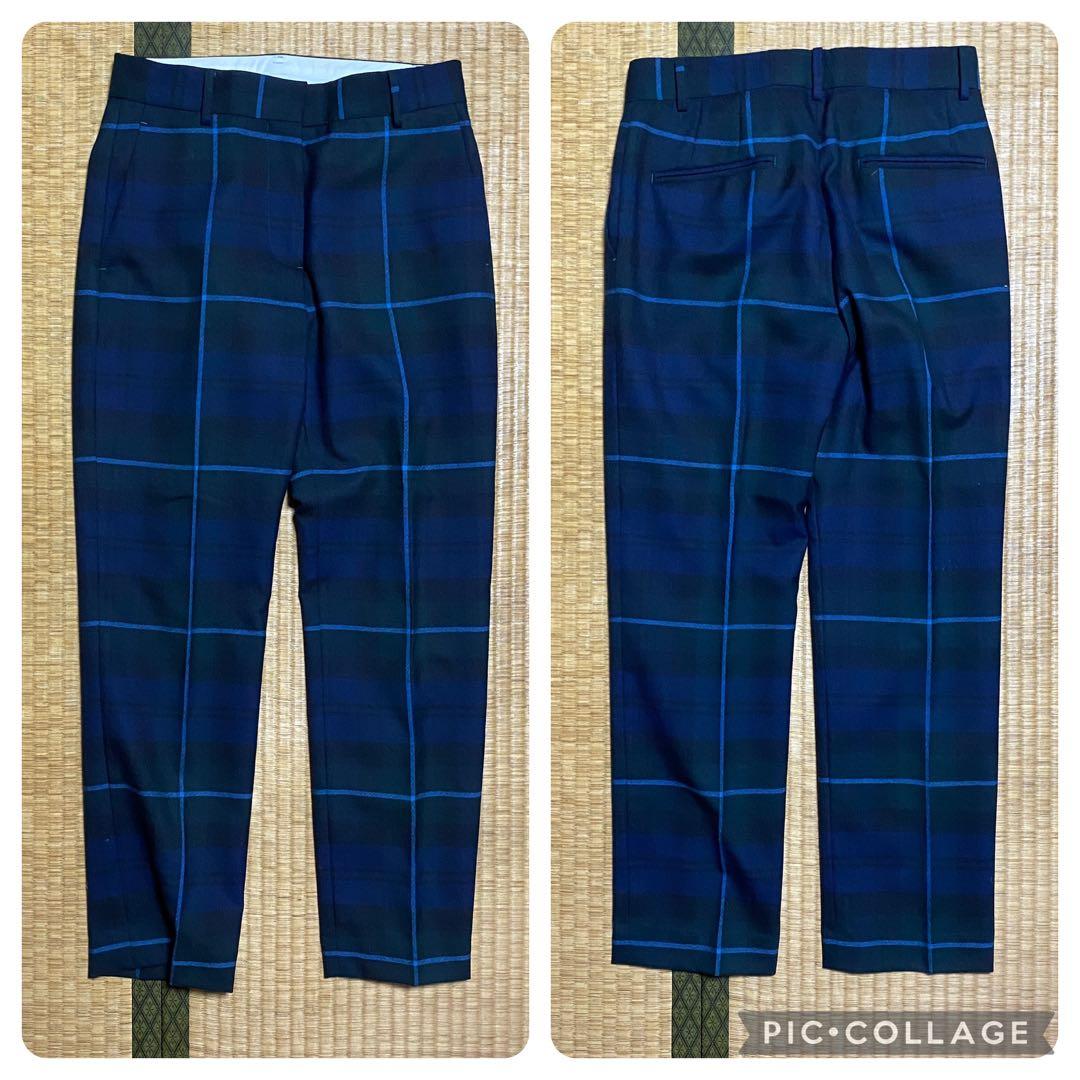 ルックモデル　チェック　スーツ　セットアップ　ポールスミス　Paul Smith