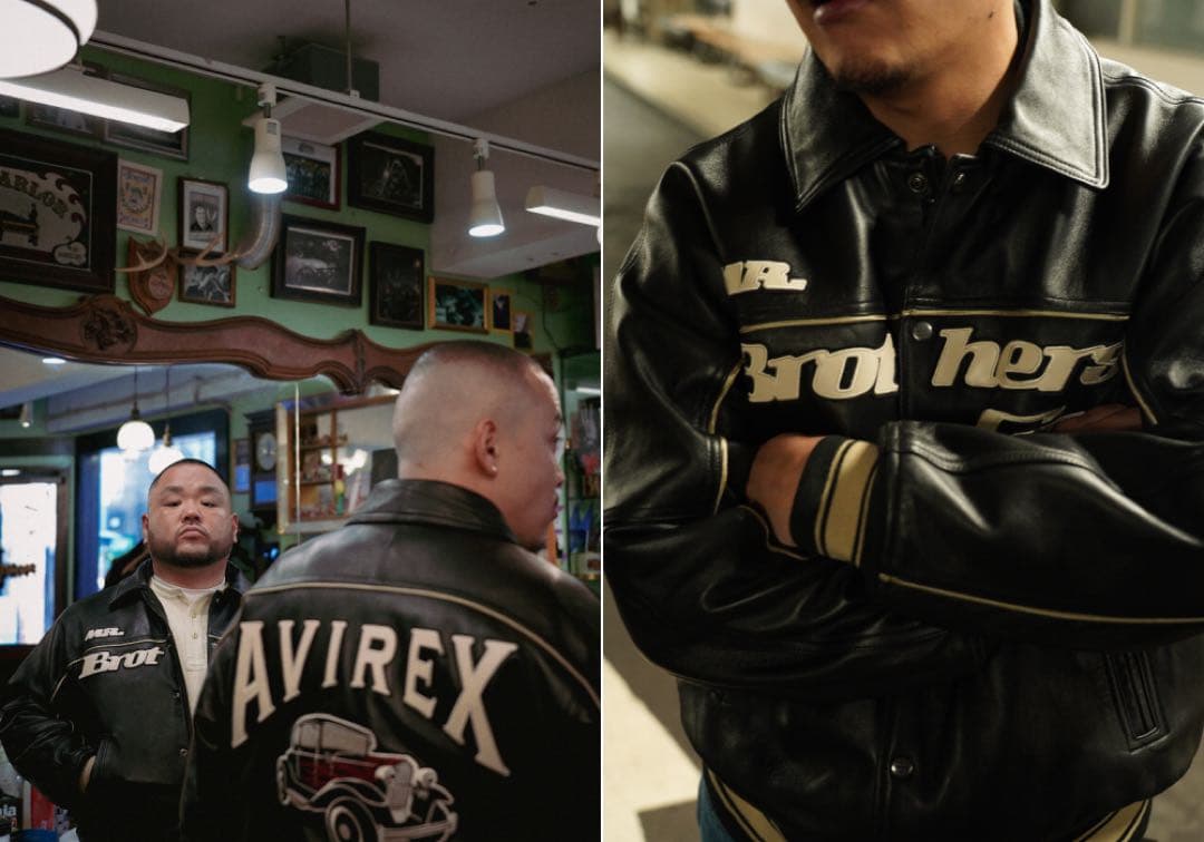 AVIREX レザージャケット Mr. Brothers Cut Club