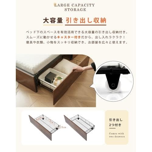 新作】【ブラック】 パイプベッド 折りたたみ ベッドフレーム シングル 軽量 持