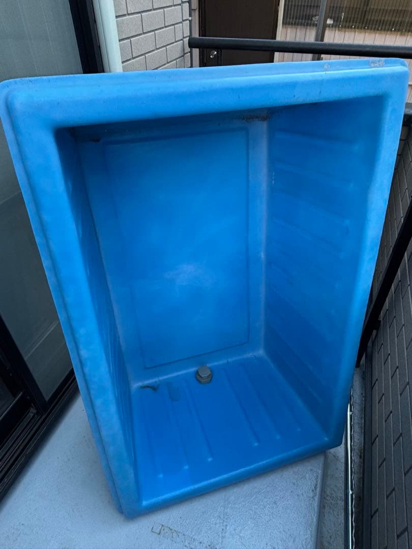 【300L】大型水槽　コンテナ水槽　プラスチック水槽