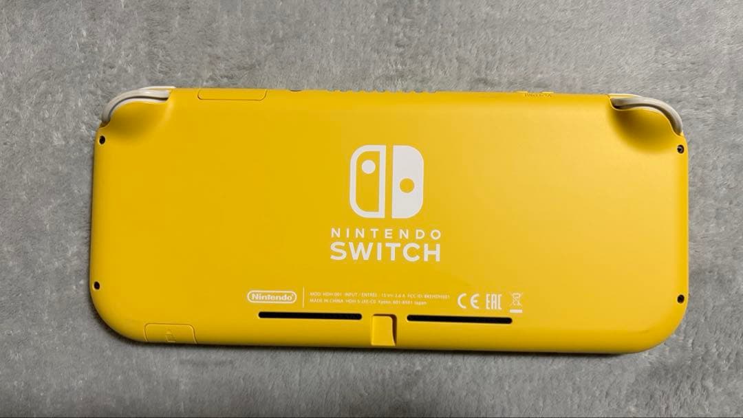 Nintendo Switch Lite イエロー 本体　箱あり