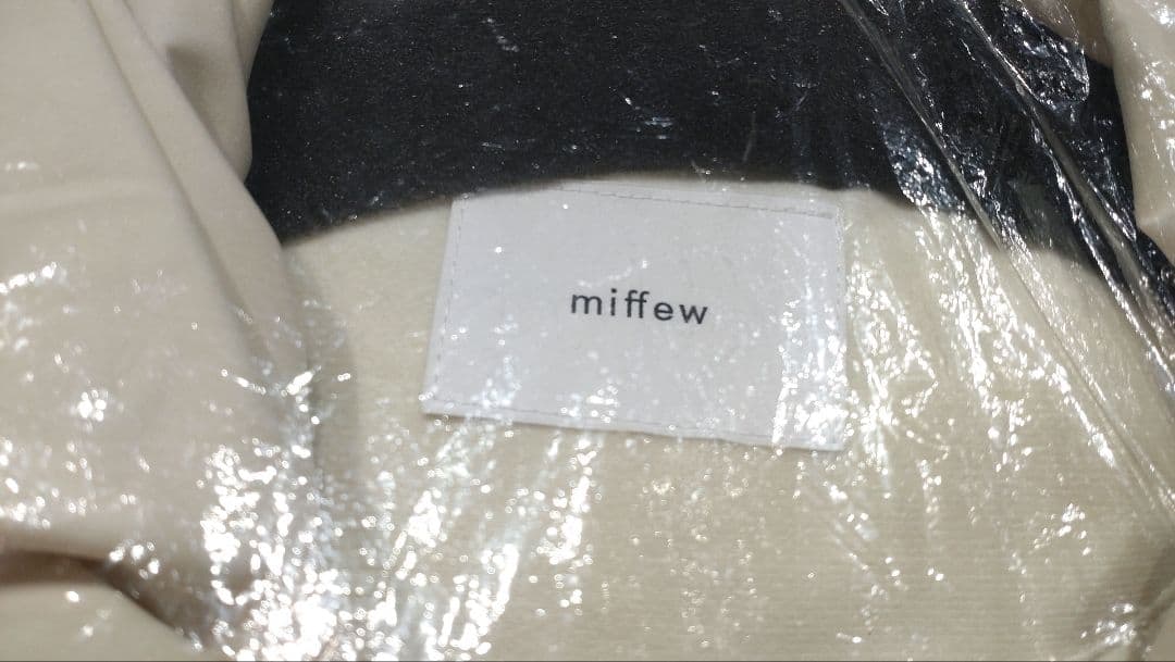 miffew（ミフュー）HOODED DOWN JACKET　アイボリーサイズ1