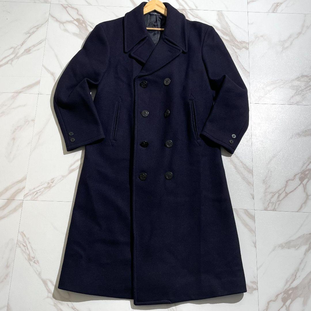 ポロバイラルフローレン ダブルチェスターコート ネイビー XL相当 紺