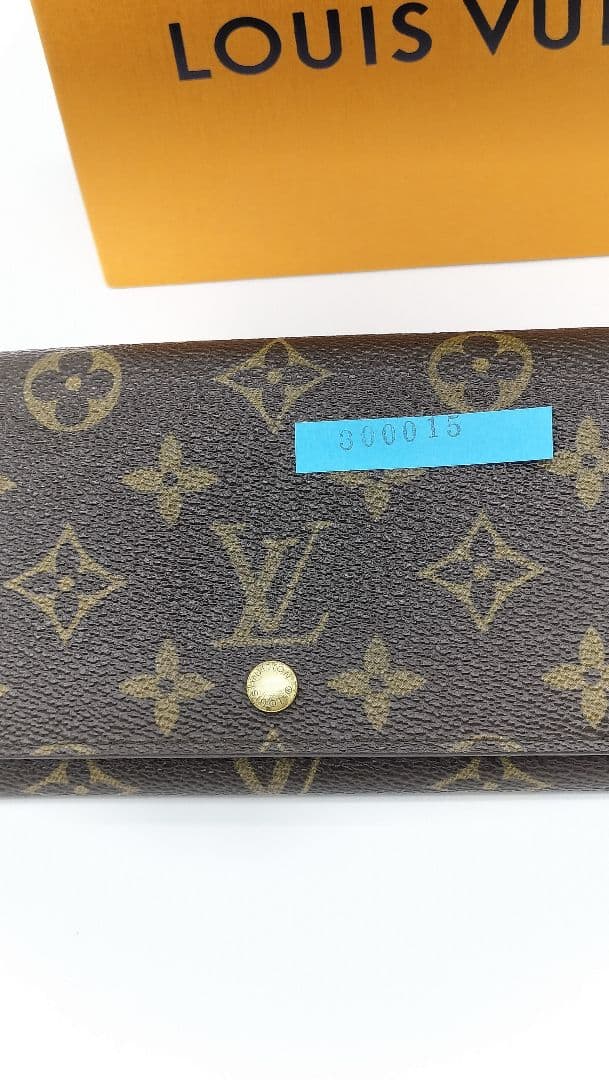 【美品】LOUIS VUITTON 二つ折り財布 モノグラム