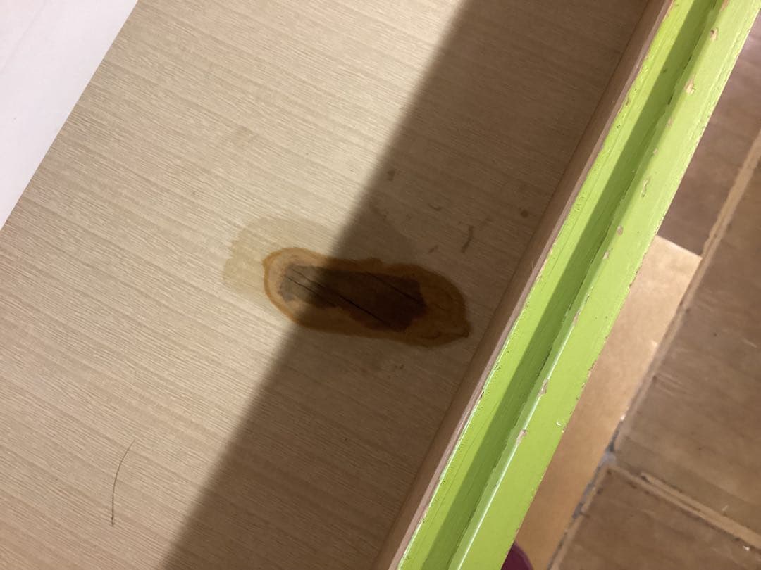 ヴィンテージ　昭和レトロポップ　チェスト　グリーン　オリーブ