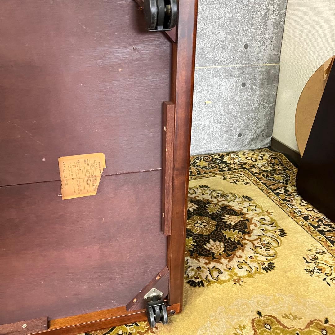 ꧁FUJI FURNITURE 冨士ファニチア꧂ガラステーブル センター ロー