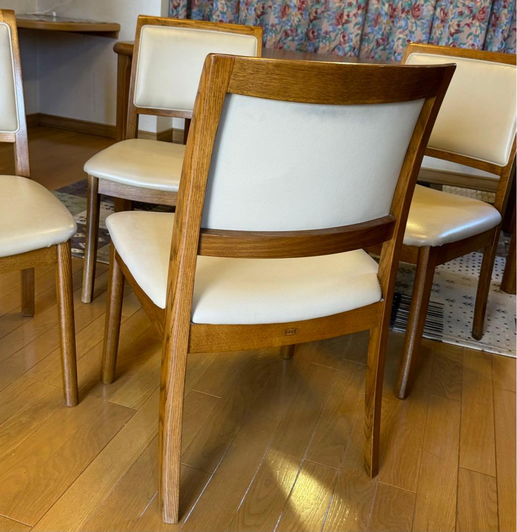 浜本工芸 ダイニングテーブル＆チェア4脚セット 神戸市近隣エリア対象です