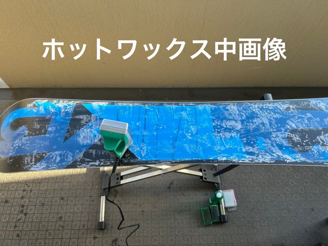 美品　スノーボードセット　K2 155×FLUXビンディング