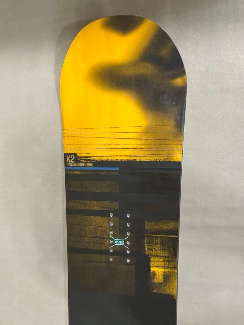 美品　スノーボードセット　K2 155×FLUXビンディング