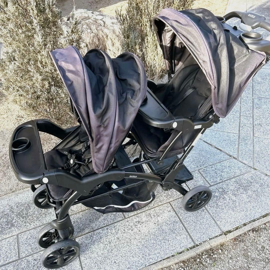 KATOJI ✨ 二人乗り ベビーカー 双子 兄弟