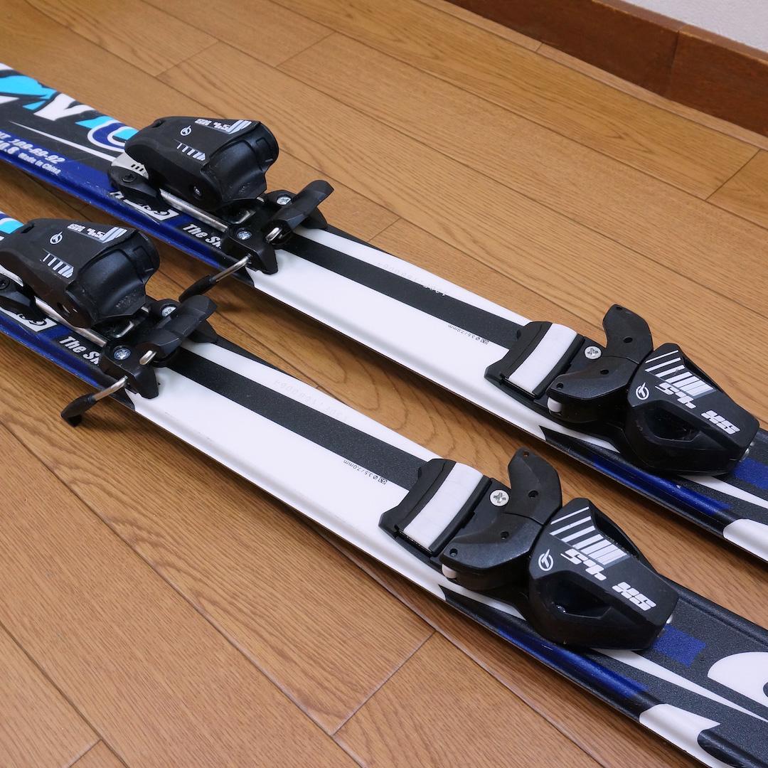 メンテ済 130cm 靴23cm CARVING スキーセット