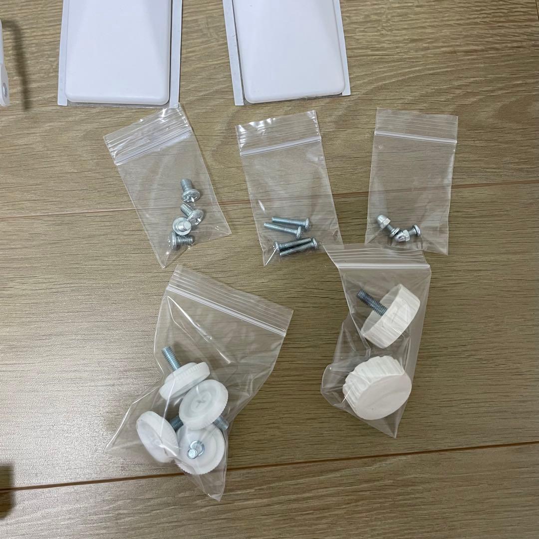 ニトリ 突っ張り壁面収納Nポルダ(幅80cm ホワイトウォッシュ)