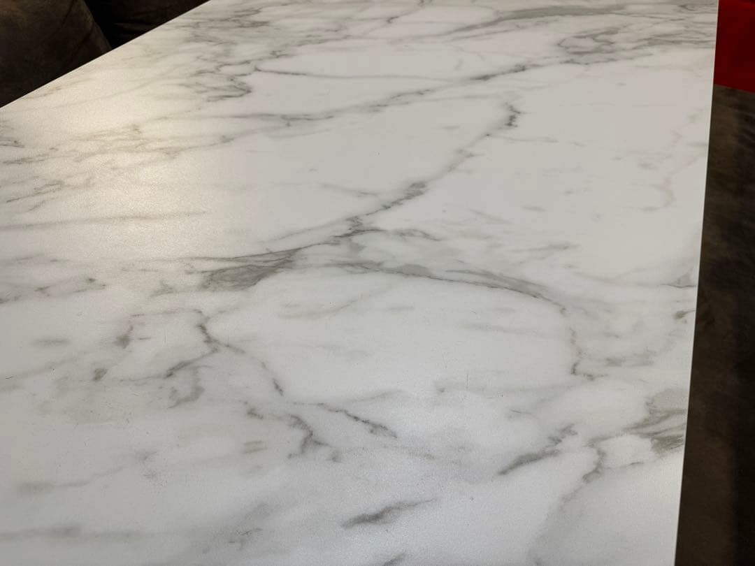 ※2/28まで【美品】ダイニングテーブル セラミック天板 6人掛け