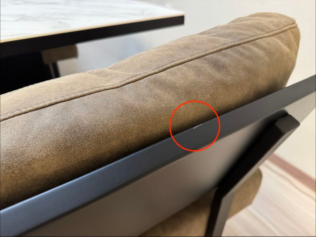 ※2/28まで【美品】ダイニングテーブル セラミック天板 6人掛け